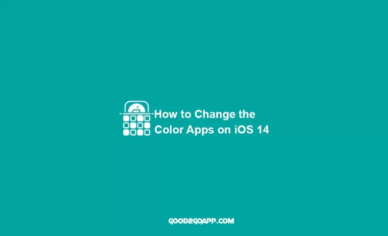 How to Change the Color Apps on iOS 14 copy