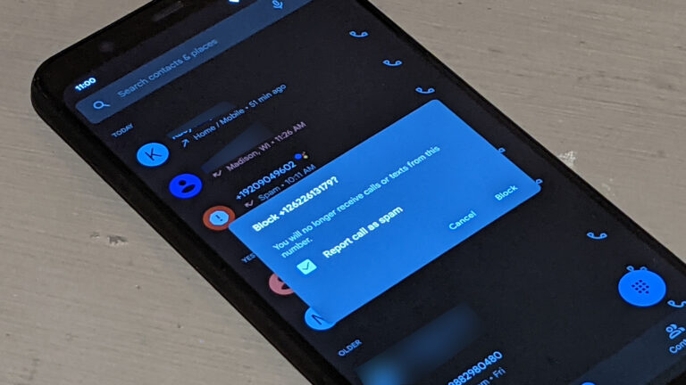 how to block a number on android