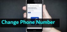 how to change your phone number on android