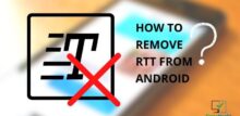 how to turn off rtt on android