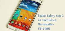 how to upgrade samsung note 3 android version
