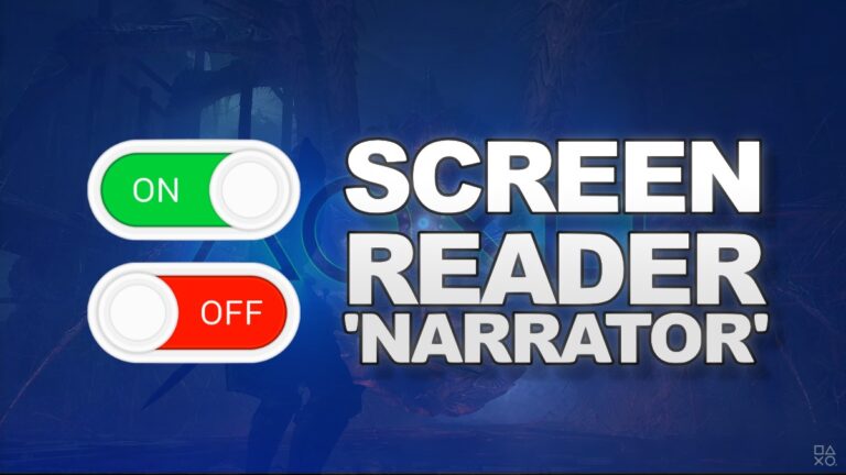 turn off screen reader