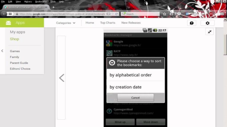 how to backup bookmarks in chrome android
