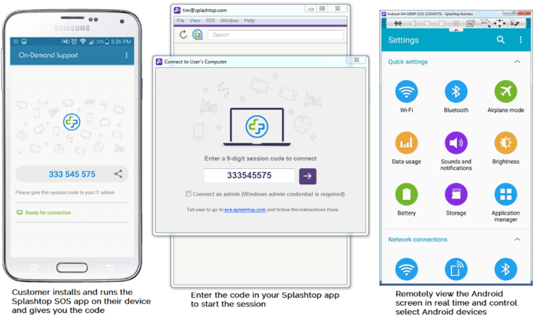how to block remote access android phone