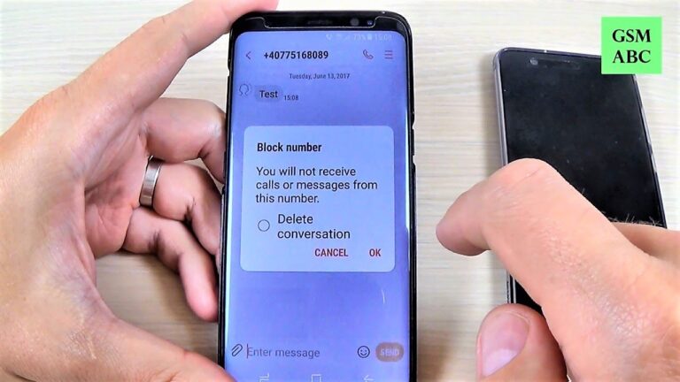 how to block text messages on android samsung