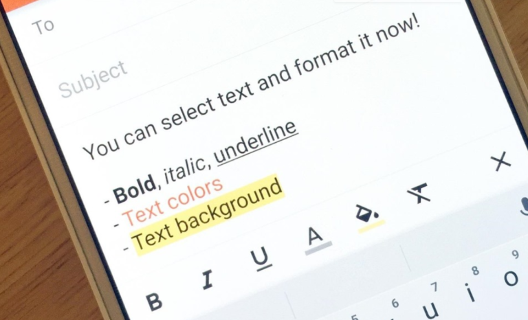 how to bold text on android