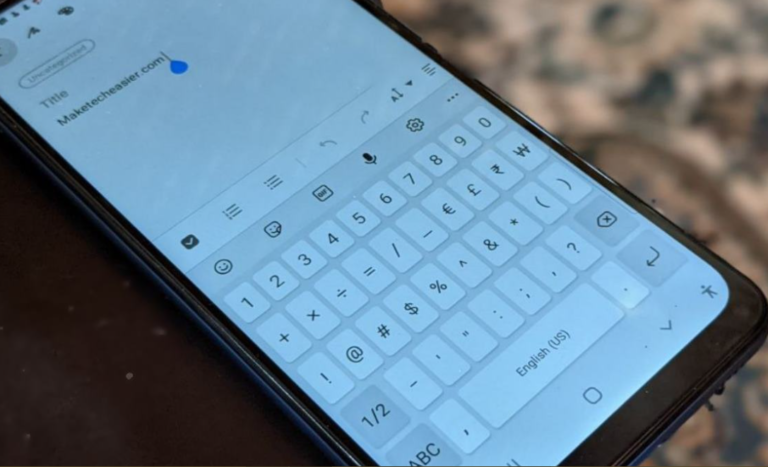 how to change android keyboard back to normal