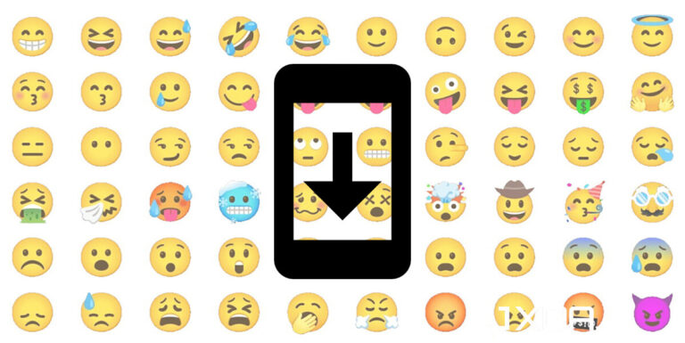 how to change emoji color on android