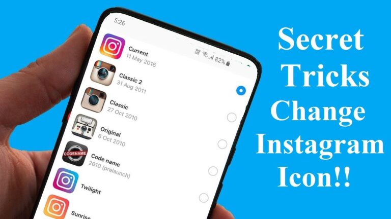 how to change instagram icon android