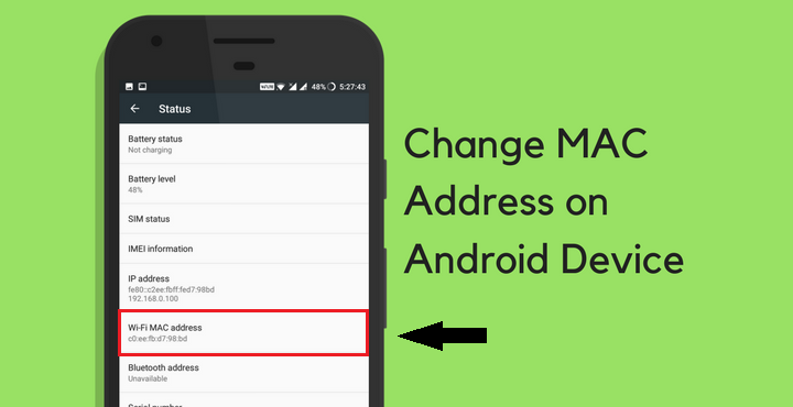 How To Change Mac Address on Android