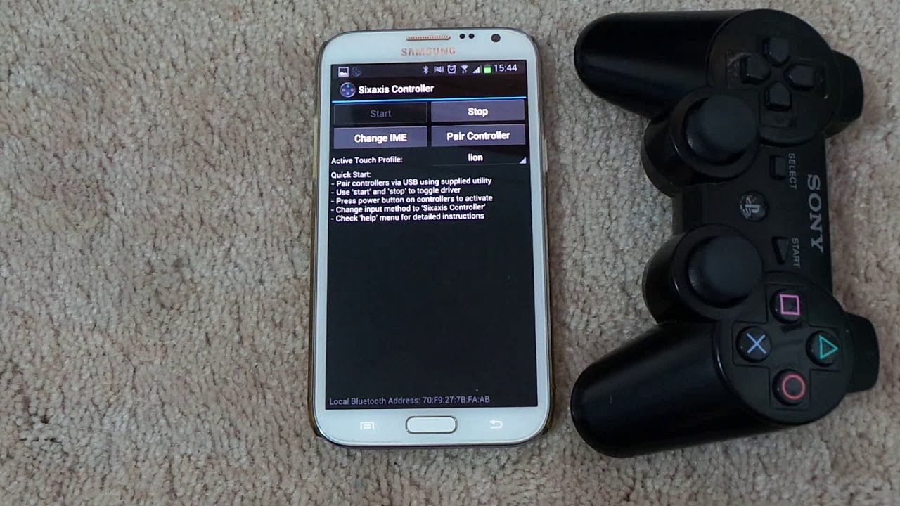 How To Connect PS3 Controller to Android