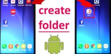 how to create a folder on android