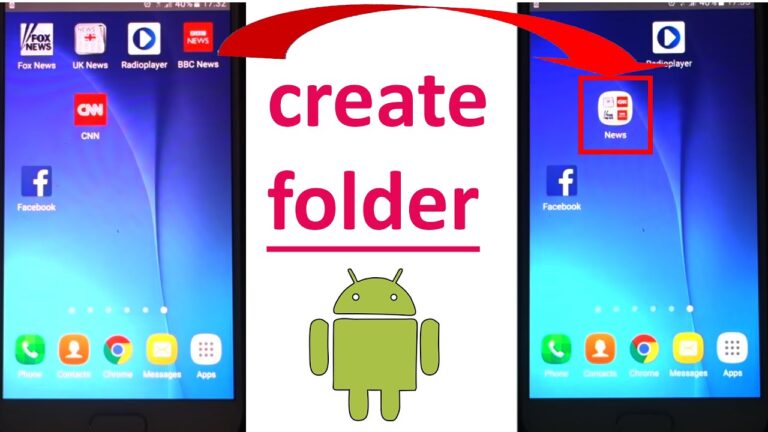 how to create a folder on android