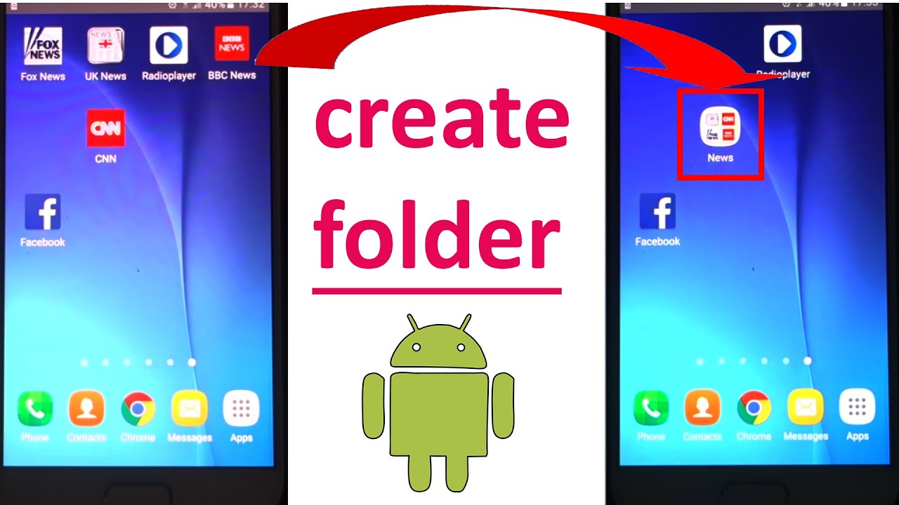 How To Create a Folder on Android