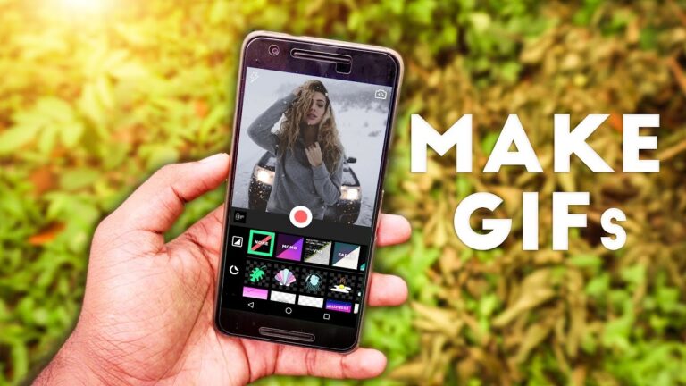 how to create a gif on android