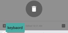 how to delete learned words on android