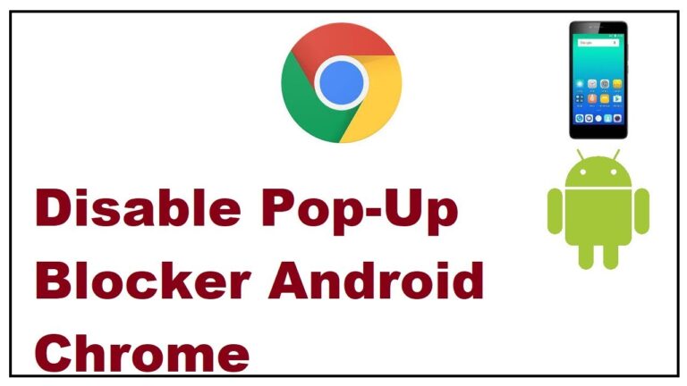 how to disable pop up blocker on android