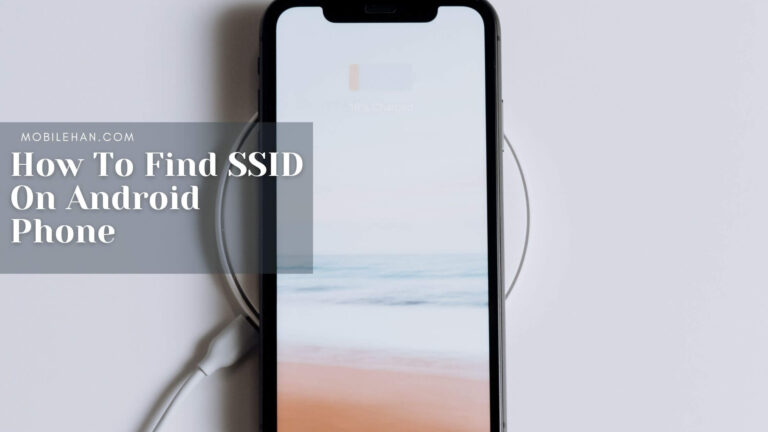 how to find ssid on android phone
