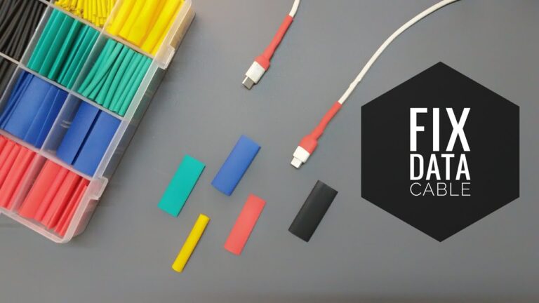 how to fix a broken android charger cord