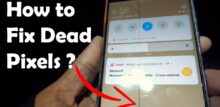 how to fix dead pixels on android phone
