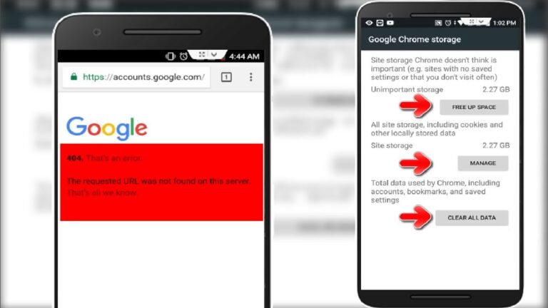 how to fix error 404 on android