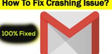 how to fix gmail crash on android