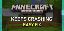 how to fix minecraft pe crash android