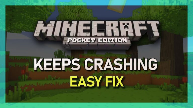 how to fix minecraft pe crash android