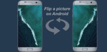 how to flip a picture on android