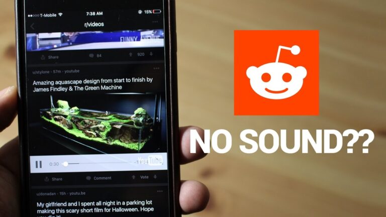 how to get sound on reddit app android
