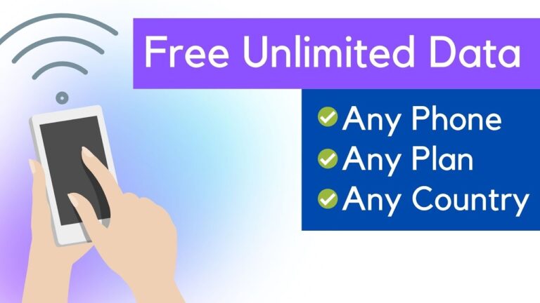 how to get unlimited data for free on android