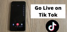 how to go live on tiktok android
