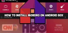 how to install mobdro on android box
