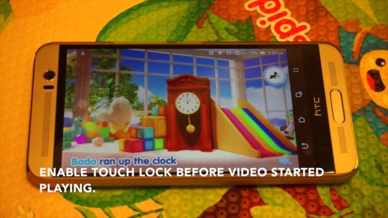 how to lock screen on android while watching video