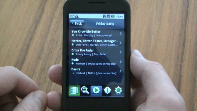 how to make a playlist on android