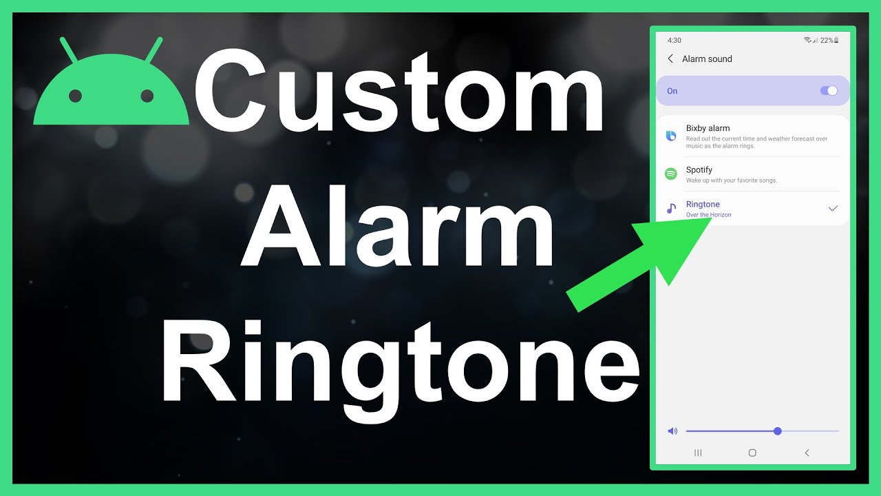 How To Make Your Own Alarm Sound on Android