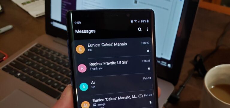how to mute text messages on android
