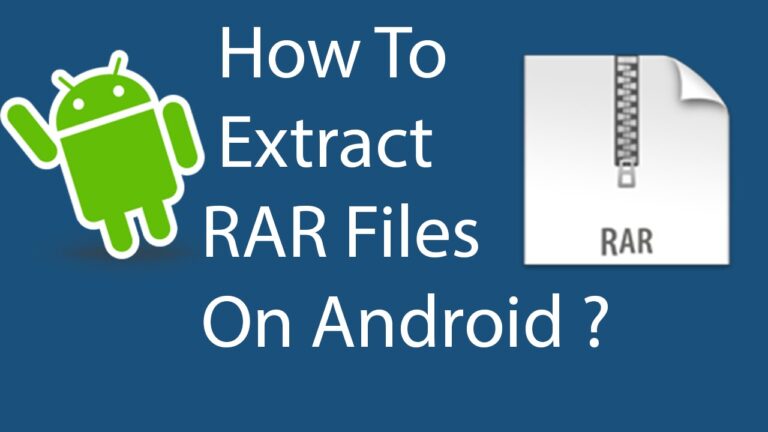 how to open rar files on android
