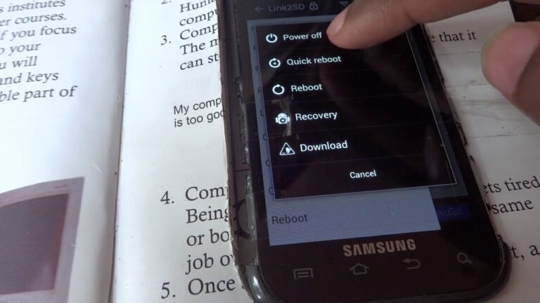 how to restart android phone without power button