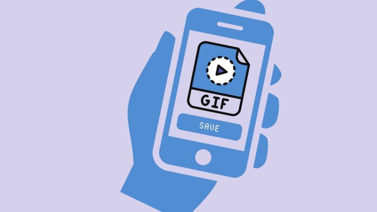 how to save gifs on android