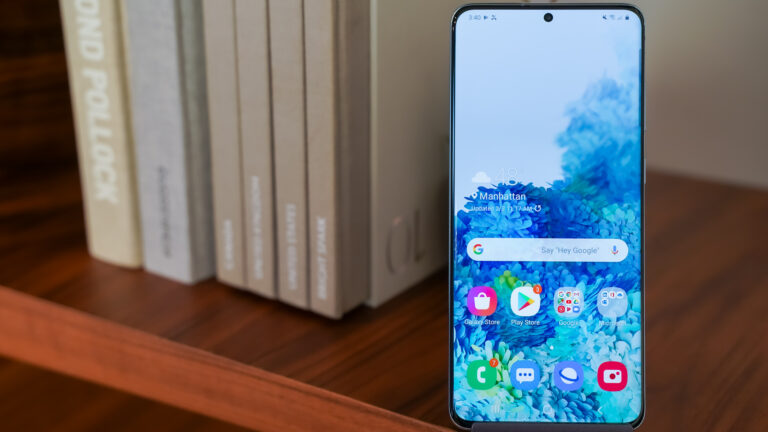 how to screenshot on android s20