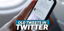 how to search old tweets on android
