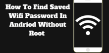 how to see wifi password on android without root