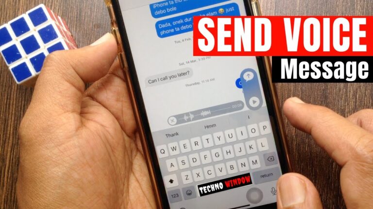 how to send voice message on iphone to android