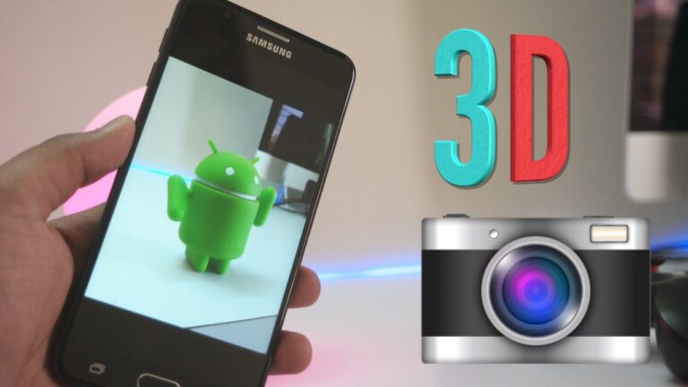 how to take 3d photo android