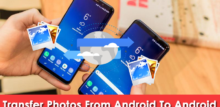 how to transfer gallery from android to android