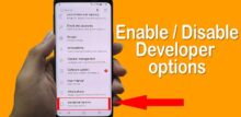 how to turn off developer mode on android