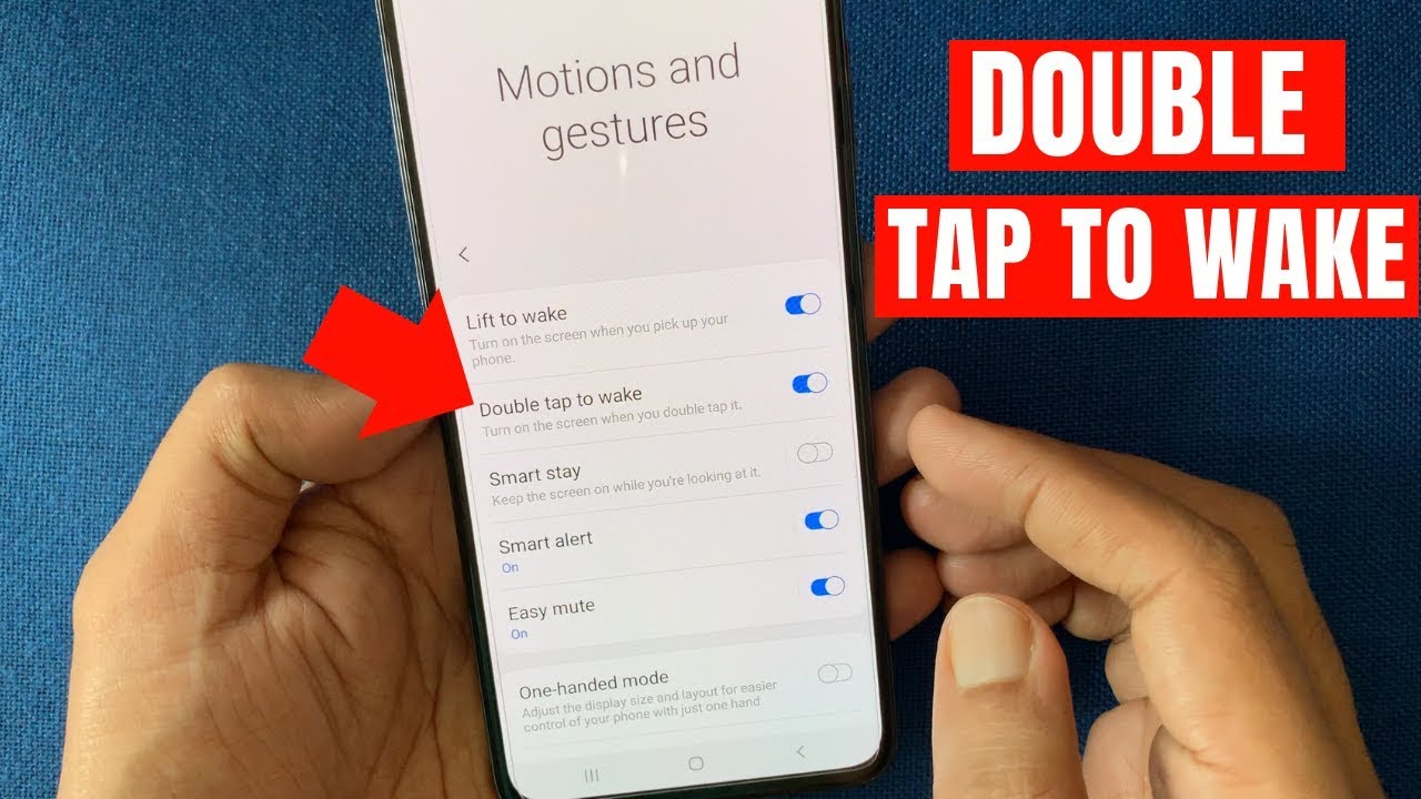 How To Turn Off Double Tap on Android