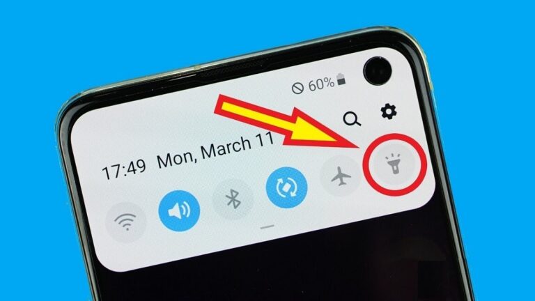 how to turn off flashlight on android
