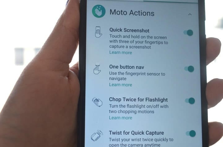 How to Turn Off Moto Actions on Android